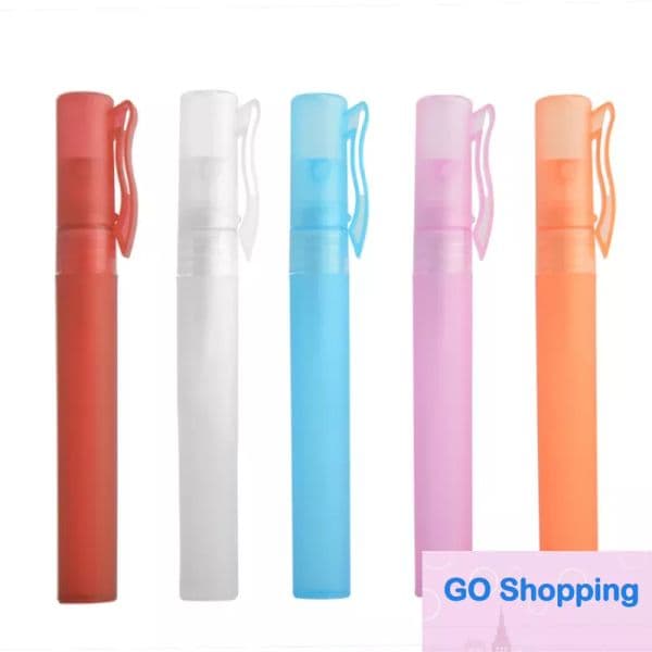 wholesale 10ML Mini Pen Perfume Bottle Spray Bottles Sample Small Empty Containers Fragrances Atomizer Refillable Bottlees Classic