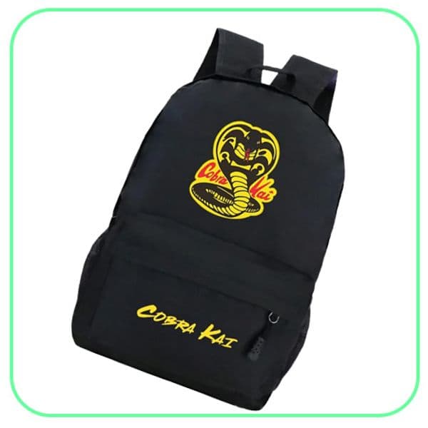 Backpack Cobra Kai Kids Backbag Prints Knapsack School Bags Teens Laptop Back Pack Rucksack For Teenagers Girls Boys