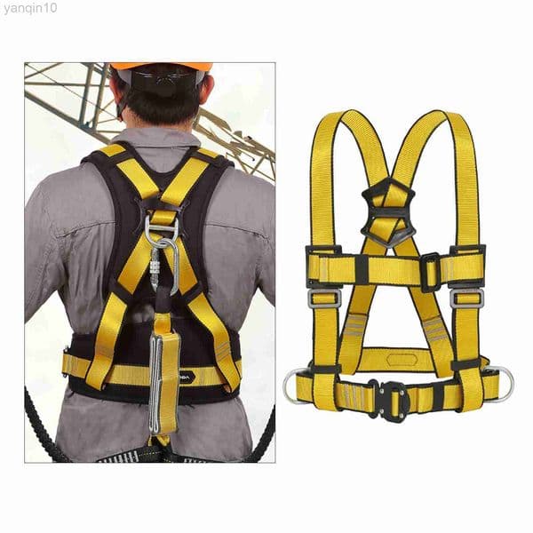 Rock Protection Professional Rock Climbing Harness Chest Safety Belt Anti Fall Removable Gear Fall Protection Equipment Gear for Women Men HKD230810