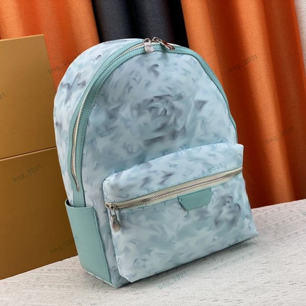 7A Discovery Backpack Genuine Leather Backpacks Embossed Flower Designer Men Backpacks Luxury Satchels School Bag For Man Laptop Bags Travelling Bag 46553 22519