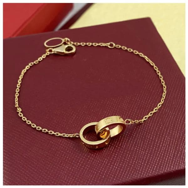 Fashion Style s Women Bangle Wristband Cuff Chain Designer Letter Jewelry Crystal 18K Gold Plated Stainless steel Wedding Lovers Gift M2216 L260408