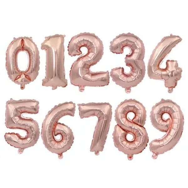 color Number Aluminum foil balloon Graduation Decorations New Year Eve FestivalParty Decor ation 32 Inch Number Ballon Silver Golden Mixed