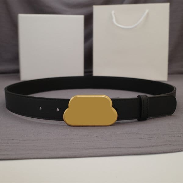 Designer Belt Fashion Cowhide Belts for women Unisex Business Belt Men 3 cm Wide 15 Options