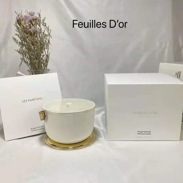Aromatic Soy Wax Candle Gift Box - Long-Lasting Fragrance 220g Decorative Candle Ideal as a box of perfume or for scented candles in bulk Z260520