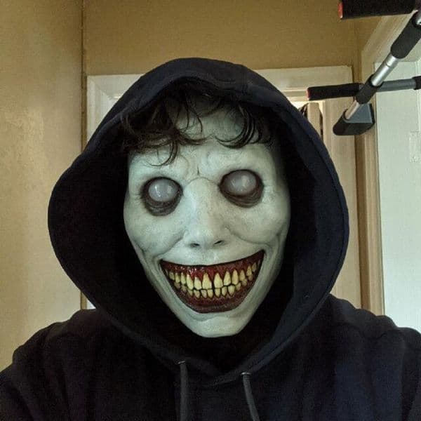 Horror Party Luminous Masks Mask Halloween Grudge Ghost Hedging Zombie Mask Masquerade Party Cosplay Props Long Hair Ghost Scary Masks Gift 230817