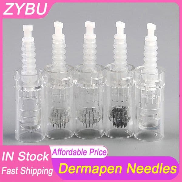 drpen E30 N2 M5 M7 Needles Replacement Needle Cartridges For Dr.Pen Auto Microneedle Therapy System 1/3/5/7/9/12/24/36/42pin Nano Cartridge 3D 5D Silicone Micro Pin Bayonet