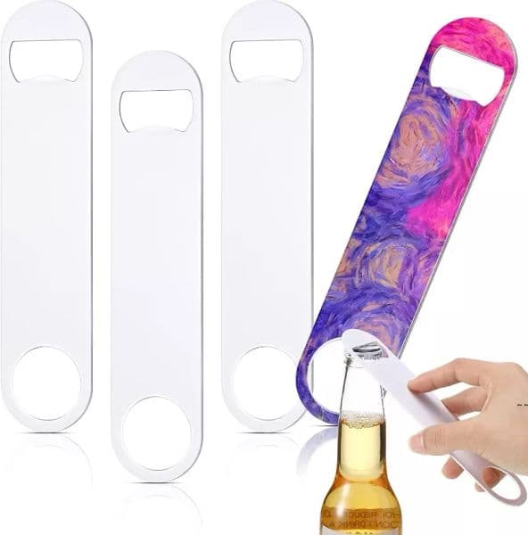 Sublimation Wine Opener Bottle Openers Bar Blade Stainless steel metal strong Pressure wing Corcrew grape opener wholesale