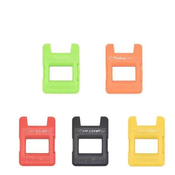 2 in 1 Fast Demagnetize Magnetize for Screwdriver Magnetizer Demagnetizer Colorful Wholesale 200pcs/lot