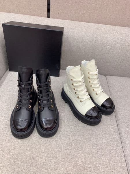 Ankle Boots Hardware letter thick sole Ladies Punk Motorcycle Short white Boots Womens Platform Shoe 35-40 Q260416
