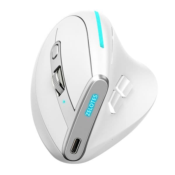 Mice F 36 Ergonomic Vertical Mouse 2 4G Bt1 Bt2 Wireless Right Left Hand Computer Gaming Optical USB For Laptop 230301
