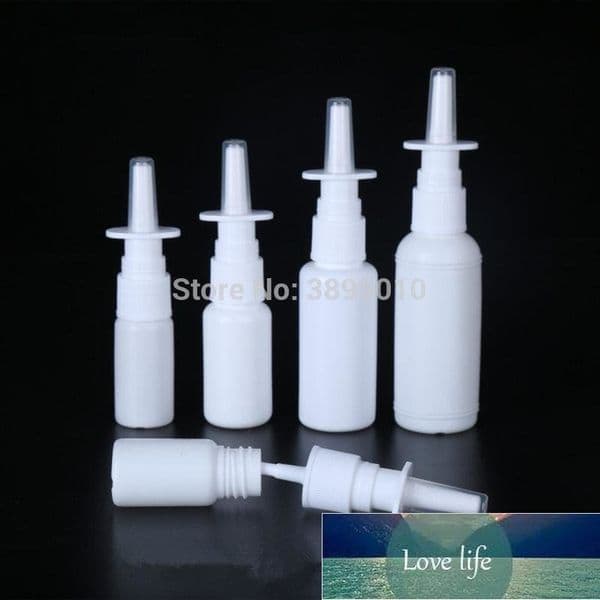 Packaging Bottles Empty Nasal Spray 10ml 15ml 20ml 30ml 50ml Plastic Bottles Pump Sprayer