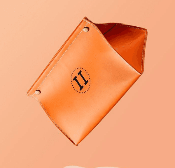 Fashion Designer Tissue Boxes Casual Home Table Decoration Napkins Holder Orange Tissues Box Toilet Paper Dispenser Car Deco Napkin Case