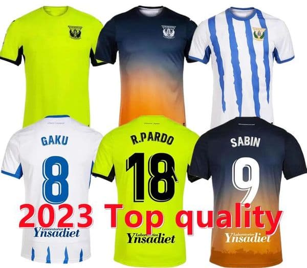 2022 2023 Leganes soccer jerseys BUSTINZA M. JOSE ARNAIZ J.AVILES BUSTINZA M. football shirts BORJA GARCES QUINTILLA S.PALENCIA jersey R.PARDO men kit Camiseta de Futbol
