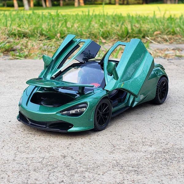 Plane Diecast Cars 1 32 Alloy Mclaren 720S Spider Sports Limited Edition slot car Metal Car Model Collection Children's Birthday Gift541