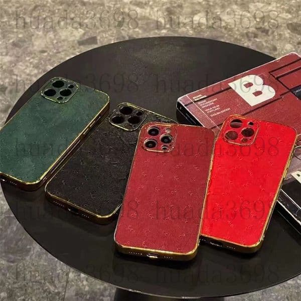Luxury Electroplate Designer Phone Cases For iPhone 18 17 16 15 Pro Max 15Pro 15Plus 14 14Pro 13 13Pro 12 11 XR ultra G imprint Protect Case Brand Back Cover