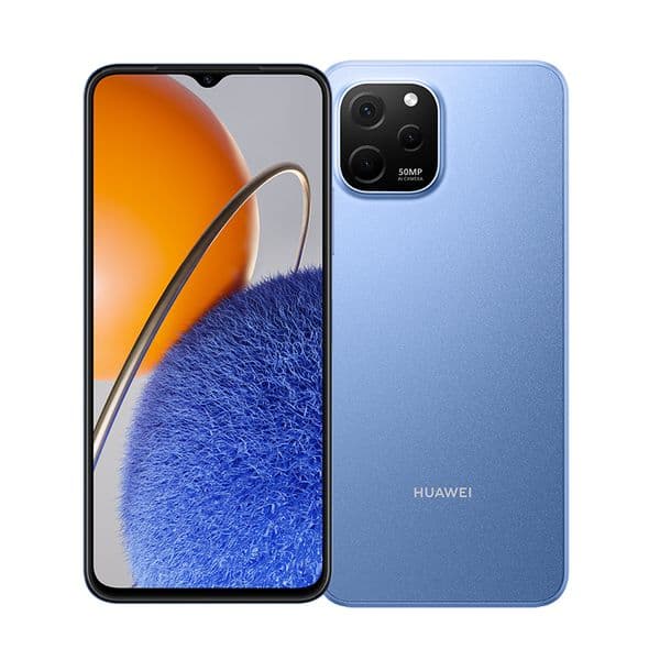 Original Huawei Enjoy 50Z 4G LTE Mobile Phone Smart 6GB RAM 128GB ROM Octa Core Kirin 710A HarmonyOS 6.52" Full Screen 50.0MP AI 5000mAh Fingerprint ID Face NFC Cellphone