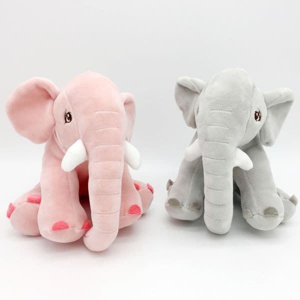 Plush Dolls 20 CM Baby Cute Elephant Stuffed Toy Doll Soft Animal 230303