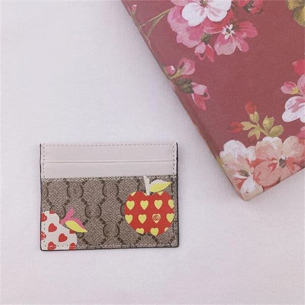 2023Wholesale Fashion Credit Card Holders Women Mini Wallet High Quality Genuine Leather Men Designer Pure Color Card Holder Double Sided Wallets Key With Box