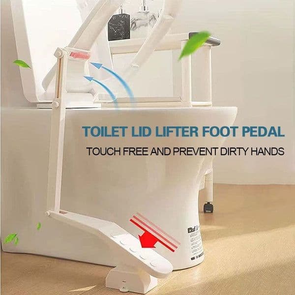 Other Bath Toilet Supplies Mintiml Universal Touchless Lid Lifter Antidirty Footoperated Seat Holder Device Bathroom Accessories 230308