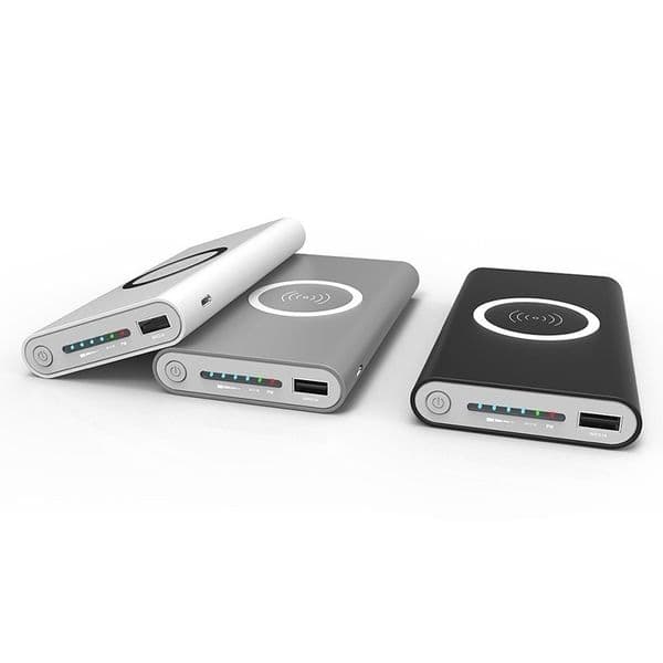 New Power Bank Mah Wireless Two Way Fast Charging Powerbank Portable High Capacity External Battery Charger For Iphone