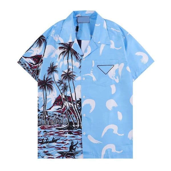 Designer Mens Casual Shirts Brand Clothing Silk Shirts Mens Long Sleeves Hip Hop Style High Quality Cotton Tops Size M-3XL Z260529