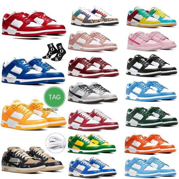 Panda running shoes for mens women UNC University Blue Triple Pink Grey Fog Coast Varsity Green Medium Curry Olive GAI Rose Whisper trainers