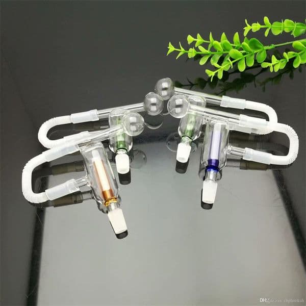 Smoking Pipes Multilayer filter pot Wholesale Glass Hookah, Glass Water Pipe Fittings,