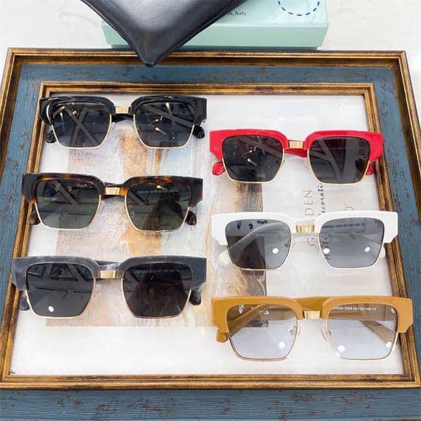 Fashion OFF W sunglasses Sunglasses 22 year new trendsetter WHITE man ow same woman OERI024