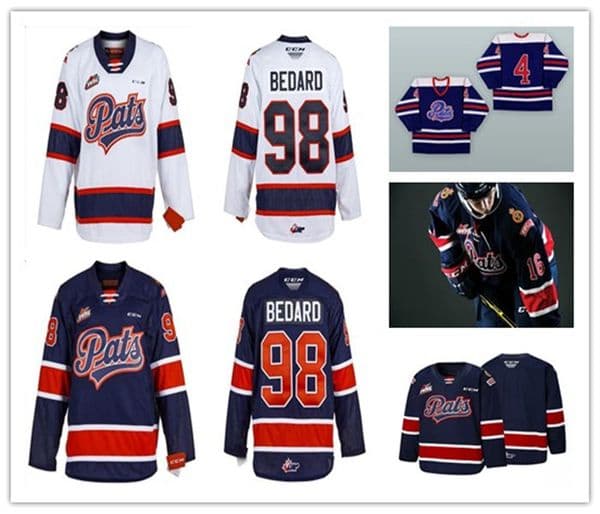 Regina Pats Hockey Jersey Connor Bedard Tanner Brown Alexander Suzdalev Tanner Howe Stanislav Svozil Borya Valis Braxton Whitehead Parker Berge Layton Feist Sewn