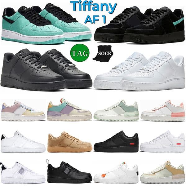 2026 1 running shoes for men women Triple White Low Utility Black Blue Tropical Twist Pistachio Frost White Glacier Blue mens trainers outdoor sports sneakers women