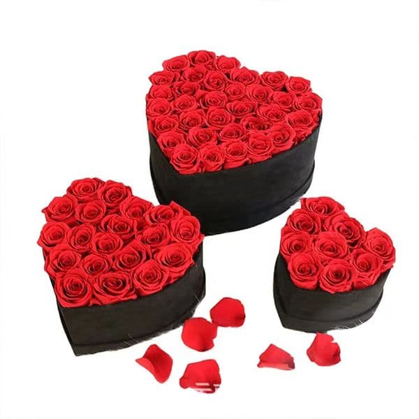 Party Supplies Eternal Rose in Box Preserved Real Rose Flowers With Box Set Romantic Valentines Day Gifts The Best Mothers Day Gift