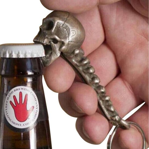 Horror Skeleton Beer Wine Card Bottle Opener Ring Kitchen Tools Accessories Gadgets Home Supplies Device B2