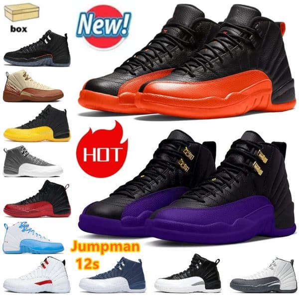 Designer Basketball Boots Men 12 Bucks French Blue Melo Bloodline 12s Game Royal Phantom Cafecito Professional Sneakers for Male Classic Hiking Shoes Free Shipping