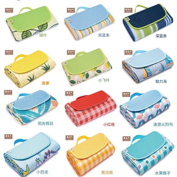 Outdoor Pads Yisidan Picnic Mat Dampproof Mat Outdoor Supplies Tent Mat Grass Mat Widened Picnic Cloth J230324