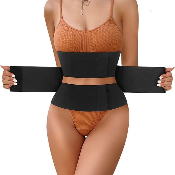 Womens Shapers Waist Bandage Wrap Belt for Women Trainer Body Shaper Tummy Slimming Girdles Adjustable Postpartum Reducing Sheath 230327