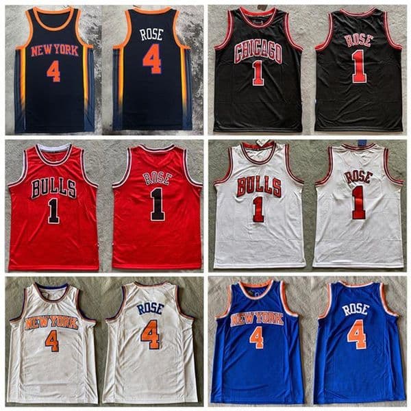 Retro Derrick Rose Basketball Jerseys City Men Jersey Mesh Wear Sleeveless Vest