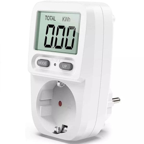 Voltage Meters 230V EU 50Hz Digital LCD Power Wattmeter Socket Wattage Kwh Energy Measuring Outlet Analyzer 230428
