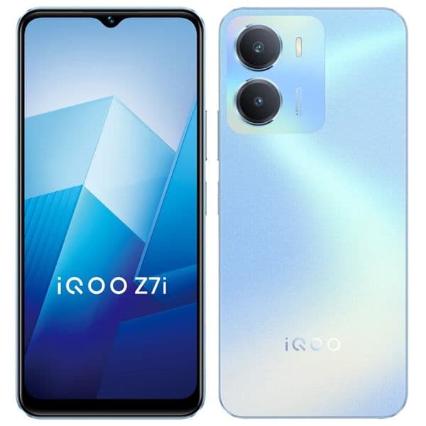 Original Vivo IQOO Z7i 5G Mobile Phone Smart 6GB 8GB RAM 128GB ROM Octa Core MTK Dimensity 6020 Android 6.51" Full Screen 13.0MP 5000mAh Fingerprint ID Face Wake Cell Phone