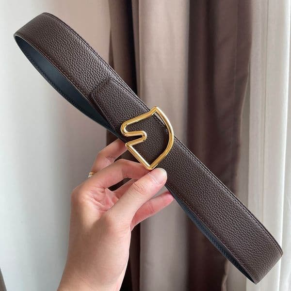 Men s designer belts high quality designer man belts Golden Silver Buckle 3.8cm width 100-125 size Copper buckle Genuine Leather with box yellow designer belt