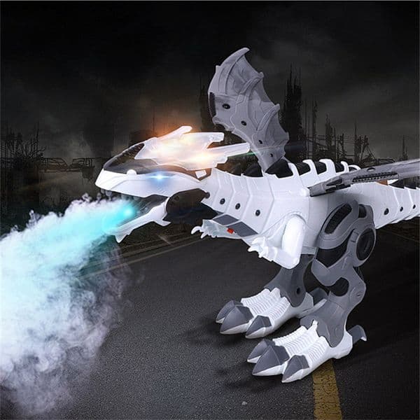Electric RC Animals Spray Dinosaurs Robot Pterosaurs Cartoon Walking Swing Animal Model Electronic Intelligent Dinosaurio Toys Gift For Children 230503