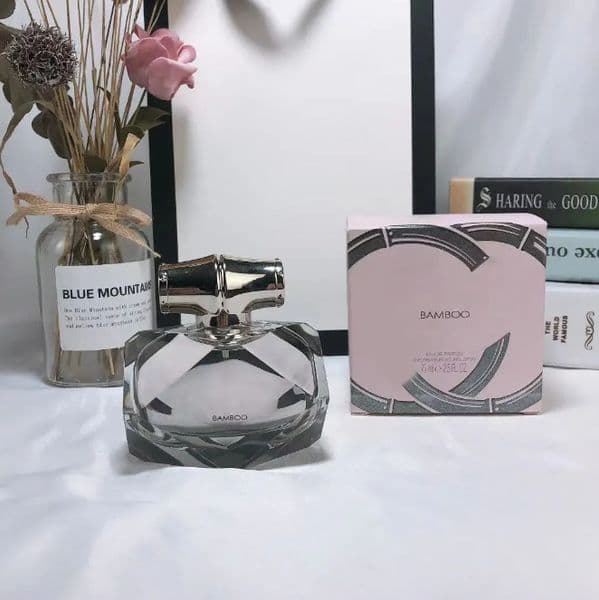 Bamboo Women Perfume Eau De Parfum Spray 75ml Longer Lasting Fragrance Charming Smell Designer Lady Perfumes