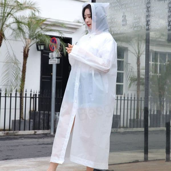 Non-disposable Adult Raincoat Emergency Thicken Raincoats Outdoor Waterproof Rainwear Portable Rain Wear Chubasquero No Desechable Para Adultos Wholesale