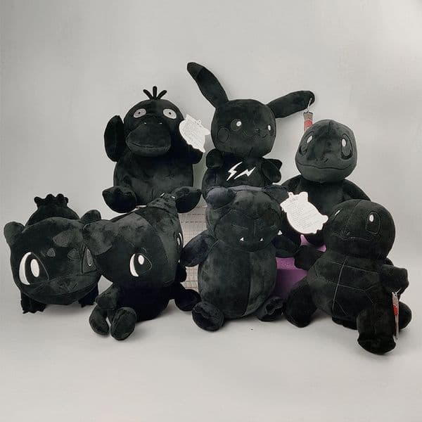 2026 New New Wholesale Anime Black Pet Plush Toys Children's Games Playmate Company Activity Gift Room Decor Toy Toy