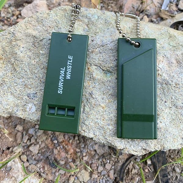 2026 New Rescue Whistle-Tri Power Rings Outdoor Survival Key Ring Emergency Life Tool Keychain For Men Women Wholesale Price Designer
