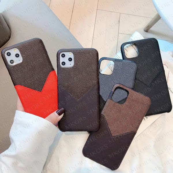 Luxurious Designer Phone Cases for iPhone 15 14 14pro 13 13pro 12 12pro 11 11pro X Xs Max Xr 8plus 7plus PU Leather Case Cover Shell with card Slot Holder Z260520