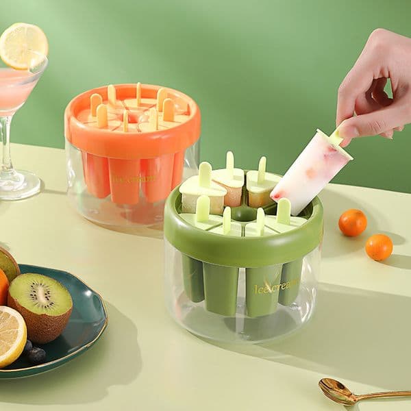 Tools Home Made Popsicle Mold Homemade Frozen Popsicle Popsicle Box Artifact 230512