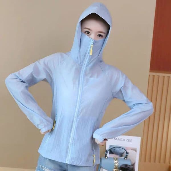 Women's Jackets Big Size Loose Sunscreen Coat Thin Sun Protection Outdoor Beach Clothing Long Sleeve Breathable Anti-uv Sun Proof Coat S-2XL 230512