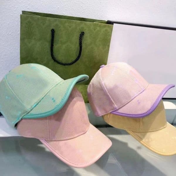 Fashion designer letter bucket hat casquette outdoor baseball cap colorful chapeau mens cappelli fit hats for man gorras candy color summer snapback