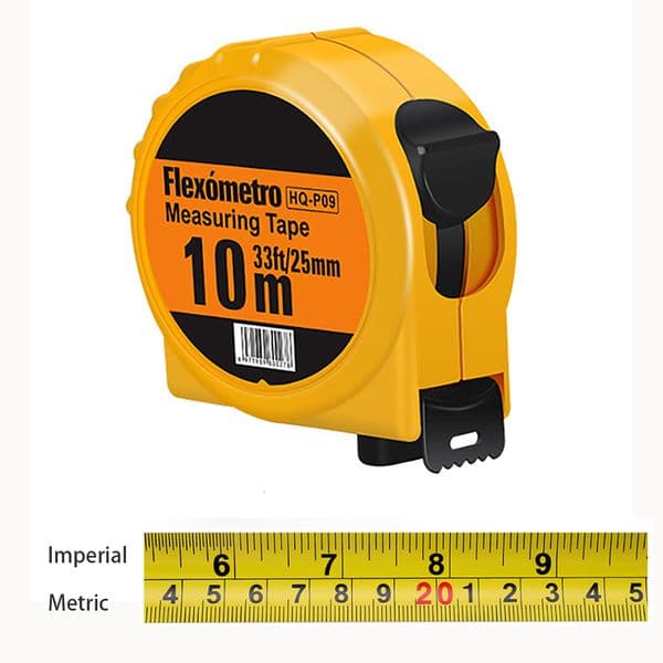Tape Measures Skyasia Steel Tape Measure 10m 33ft Portable Retractable Ruler Metric Inch Mesure Measure Tape Construction Tools 230516