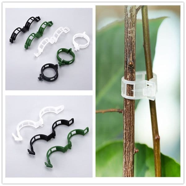 Garden Support Plant for Support, Grape Tomato Vine, Vegetables Trellis Clips to Grow Upright Makes Plants Healthier